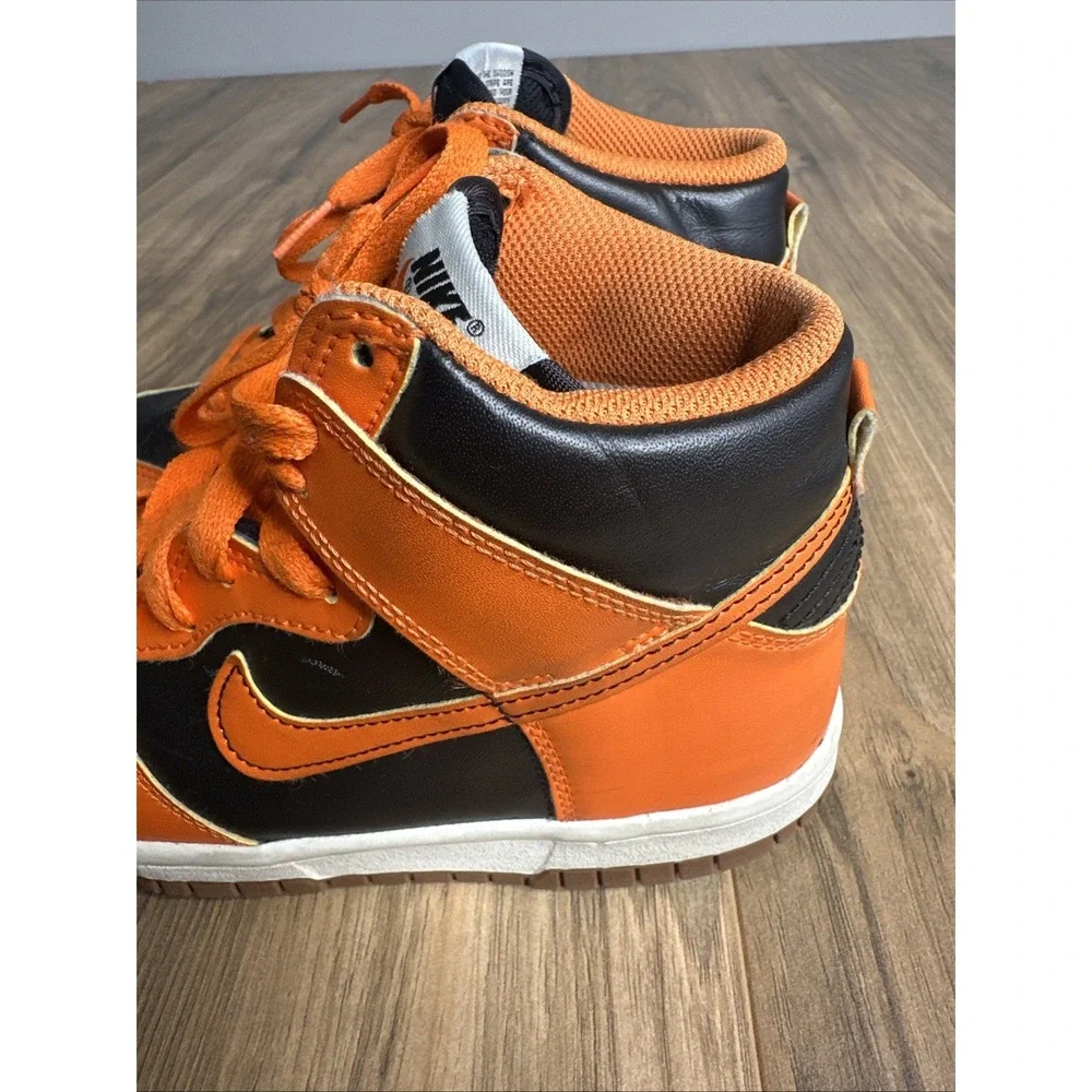 Nike Kids‎ Dunk High GS 'Halloween Pumpkin' Size 4Y DB2179 004
